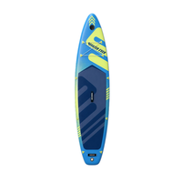 Planche à pagaie gonflable Waterever, nouveau design, en bois, pour le surf, en solde