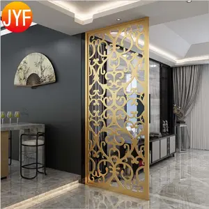 ZZ9945 Moroccan Stainless Steel Apartment Screen Room Divider For Wall