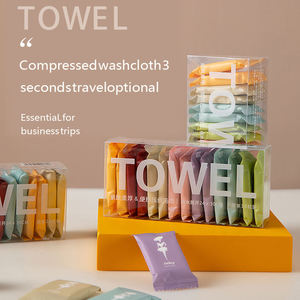 Stocked Disposable Compressed <strong>Facial</strong> Cleaning <strong>Cotton</strong> Tissue Face <strong>Towel</strong> Home Nonwoven Face Tablet <strong>Towel</strong> - Product Image 4