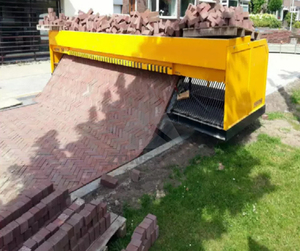 Dispositivo de pavimentación de ladrillos para acera Máquina de pavimentación automática para construcción de pisos Equipo de pavimentación de alta eficiencia - Product Image 2