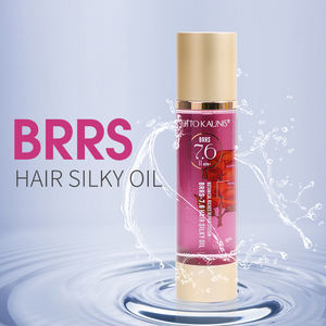 Produits de soins capillaires personnalisés Huile de ricin biologique Marque privée Huile capillaire naturelle à l'avocat Protection thermique Huile de jojoba Lissage des cheveux - Product Image 2