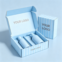 Boîte en carton ondulé personnalisée avec logo d'usine, emballage en papier, boîte aux lettres pliable, boîte cadeau personnalisée, boîte d'expédition en carton