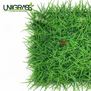 Hot Selling Fraai Design Kunstgras Muur Tuin Benodigdheden Decoratieve Plastic Gras Groen Paneel Kunstmatige Plant Muur