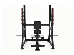 Station de presse épaules compacte et peu encombrante en acier robuste pour petit studio de fitness privé – Appareil d'entraînement des épaules - Product Image 1