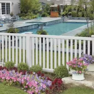 Clôture en PVC <span class=keywords><strong>pour</strong></span> jardin, clôture en vinyle <span class=keywords><strong>pour</strong></span> piscine, clôture <span class=keywords><strong>pour</strong></span> piscine <span class=keywords><strong>pour</strong></span> enfants, clôture en PVC à sommet fermé, clôtures en PVC <span class=keywords><strong>pour</strong></span> piscines - Product Image 2