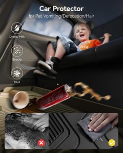 Tapis de sol 3W, imperméable et tout temps, facile à nettoyer pour <span class=keywords><strong>Tesla</strong></span> Model Y 2021-2024 <span class=keywords><strong>Pet</strong></span> Friendly - Product Image 6