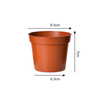 Vente en gros de pots de fleurs écologiques en plastique vert moderne pour pépinière Pot de jardin à usage domestique Design de support 35x12.5cm Macetas De