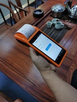Système de pos de bus avec écran tactile, imprimante nfc android, terminal de point de vente portable, 20 pouces