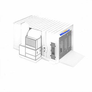 Cabine de peinture en aérosol pour voiture M-3200W Salle de cuisson pour peinture à base d'eau - Product Image 2