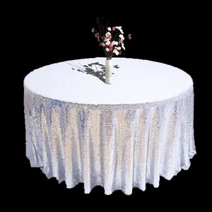 Royal Blue Glitter <b>Table</b> Cover 120 cm Rose Gold <b>Round</b> Sequin <b>Table</b> Cloth <b>Tablecloth</b> <b>for</b> Wedding Event <b>Table</b> - Product Image 6