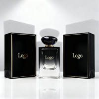 Flacon de parfum en verre vide de luxe 100 ml de haute qualité, design personnalisé avec logo, flacon de crème pour le visage, vaporisateur à pompe, diffuseur à bâtonnets, boîte