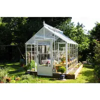 China Factory Small Flower Garden Glass Greenhouse