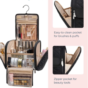 Bolsa de Maquillaje de Viaje Suave para Mujer, Venta al por Mayor de Fábrica, con Diseño de Mano, Bolsa de Almacenamiento de Cosméticos para Uso Diario y Viajes - Product Image 5