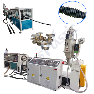 Nhựa PE xoắn ốc cống ống HDPE dự ứng lực carbon xoắn ốc linh hoạt Ống đùn làm cho dây chuyền sản xuất máy - Product Image 2