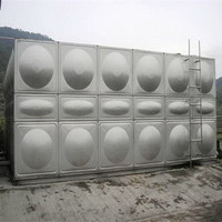 Excellente qualité réutilisable Durable pliable grands réservoirs d'eau flexibles en acier inoxydable de 500000 litres réservoir d'eau potable SS