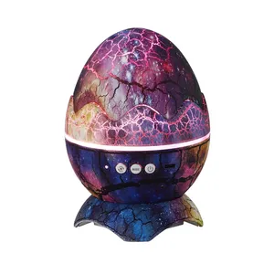 New Baby Sleep Music Lighting Night Projector Lamp Voice Control Starry Galaxy Sky Dinosaur Egg Star Light For Kids Bedroom