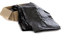Bolsa de basura y bolsa de basura reutilizable y bolsa de basura de reciclaje