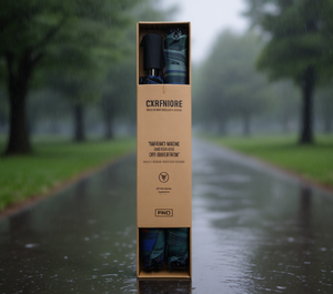 Ombrello CXRFNIORE con 8 Stecche, Telaio in Lega, Apertura Manuale, Protezione da Sole e Pioggia, Design Minimalista per Adulti - Product Image 2