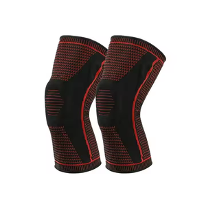 ที่รัดเข่าซิลิโคนกันลื่นมีสปริงบาร์ป้องกันขาและให้ความอบอุ่น - Product Image 4