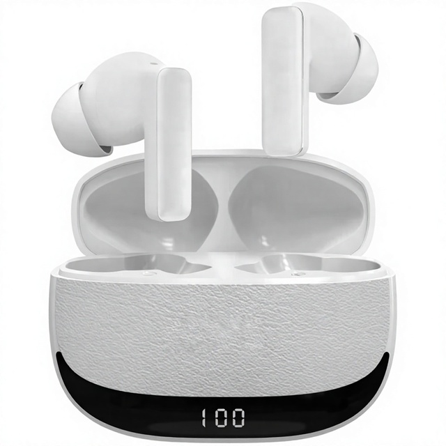 ANC ENC True Wireless Earbuds TWS JL Chipset Digital Display Dual Mics Noise Cancelling HiFi Stereo In-Ear Sports Gaming IPX5