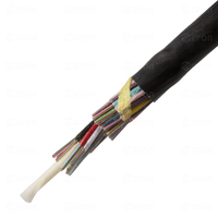 Cable Micro soplado de aire, resistente a la buena intemperie, HDPE/LSZH chaqueta, varios tubos, 72 núcleos, 96 núcleos, 144 núcleos