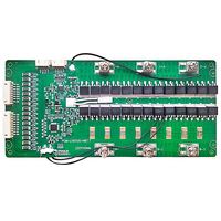 6S-16S 24V/36V/48V/60V 100a BMS de alta corriente para 57,6 V 59,2 V Li-ion/litio 48V 51,2 V LiFePO4 Paquete de batería con I2C