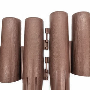 4PC <strong>Garden</strong> Fence Decorative Border Edge Hammered Palisade Fencing <strong>Plastic</strong> Small <strong>Garden</strong> Fence <strong>Garden</strong> <strong>Edging</strong> - Product Image 4