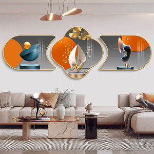 Décoration de <span class=keywords><strong>salon</strong></span>, art <span class=keywords><strong>mural</strong></span> moderne, animaux, cadre photo, peinture artistique en porcelaine de luxe avec cristaux - Product Image 3