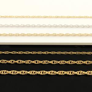 אופנה <span class=keywords><strong>14K</strong></span> גולדפילד חבל שרשרת בתפזורת מכירה לוהטת עבור אישה תכשיטי ביצוע - Product Image 2