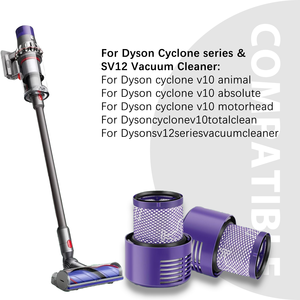 Pour Dysons <span class=keywords><strong>V10</strong></span> SV12 remplacement du filtre HEPA 969082-01 lavable pour <span class=keywords><strong>aspirateur</strong></span> <span class=keywords><strong>Animal</strong></span> Absolute Total Clean - Product Image 4