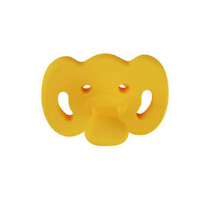 Chupete para bebé con forma de manzana amarilla para 0-12 meses, calibre estándar XYT-004 - Product Image 2