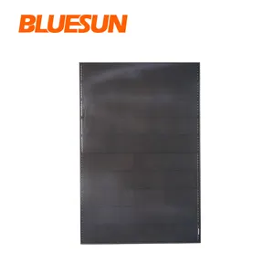 Módulo de painel solar 500w perc mono, superfície preta (shingled) painel solar 400w 410w preço da célula