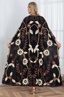 Robe longue élégante faite à la main avec broderie florale 3D et perles, kaftan d'été pour femmes musulmanes, robes de mariée Abaya grande taille