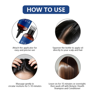 Aceite esencial de romero y jojoba de gran venta, Aceite Esencial Hidratante nutritivo ordinario para el cuidado del <span class=keywords><strong>cabello</strong></span> para el <span class=keywords><strong>crecimiento</strong></span> del <span class=keywords><strong>cabello</strong></span> - Product Image 5