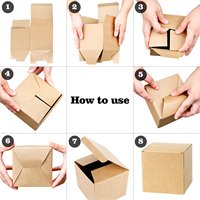 Nouveau produit emballage brun carton ondulé expédition boîte postale logo personnalisé petites boîtes pour emballage