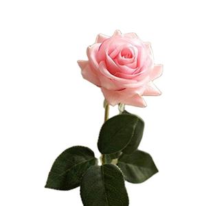 Roses artificielles de haute qualité au toucher réel, fleurs en soie, centre de table recouvert de latex, décorations de table, fleurs décoratives pour mariage - Product Image 1