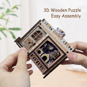Juego de Portalápices de Madera 3D Creativo, Educativo y Personalizable al por Mayor, con Temática de Edificios para Niños y Adultos, 50 Piezas - Product Image 6