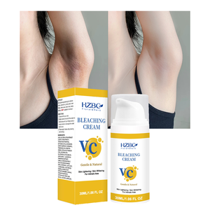 デリケートゾーン、脇、膝、肘、ビキニライン用の天然ハーブ美白クリーム - 臭いを除去 - Product Image 1