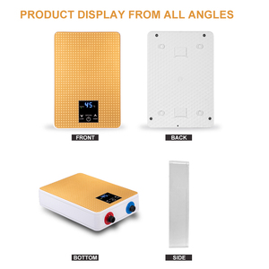 Ngay lập tức điện tankless Máy nước nóng LED hiển thị kỹ thuật số điều khiển cảm ứng cho vòi hoa sen khách sạn nhà để xe hộ gia đình sử dụng nhựa nhà ở - Product Image 3