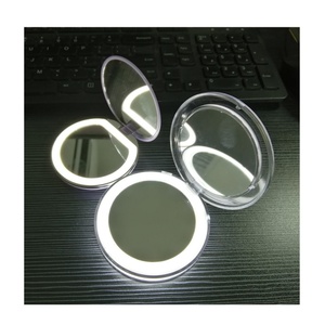 Portable LED <b>Mirror</b> for Makeup with Light Handheld Small <b>Mirror</b> USB Charge <b>Foldable</b> <b>Mirror</b> - Product Image 5