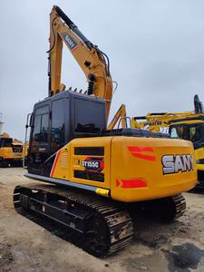 Pelle hydraulique de 15 tonnes SANY 155C d'occasion en bon état d'occasion pelle sur chenilles en stock - Product Image 2