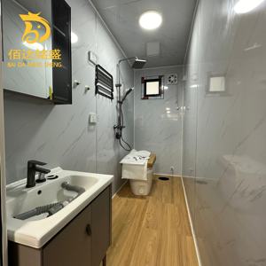 Casa Prefabbricata <span class=keywords><strong>Mobile</strong></span> in Acciaio BDMS 20-40 Piedi, Villa Compatta con Appartamenti per Uso <span class=keywords><strong>Ufficio</strong></span>, Container Modulare Espandibile 74m² - Product Image 3