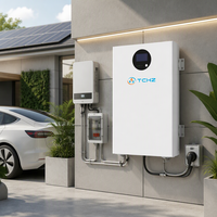 Batterie LiFePO4 empilable 51,2 V 314 Ah 16 kWh 17 kWh avec BMS intelligent IP65 CAN, 8000+ cycles pour système de stockage d'énergie domestique