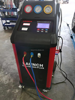 Máquina de Recuperación de Refrigerante LAUNCH 300 Plus AC, R134a o R1234yf, Certificación CE, Máquina de Intercambio de Gas AC