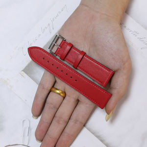 Correa de cuero universal de 22 mm para <span class=keywords><strong>reloj</strong></span> inteligente <span class=keywords><strong>Hublot</strong></span>, piezas de accesorios, pulsera para mujer, correas de <span class=keywords><strong>reloj</strong></span> de cuero auténtico para <span class=keywords><strong>hombre</strong></span> - Product Image 5