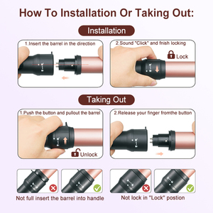 Đa Kit Hoán Đổi Cho Nhau Wand 11 Trong 1 Hoán Đổi Cho Nhau Gốm Thùng Wih Phẳng Sắt <span class=keywords><strong>Curling</strong></span> Sắt Tóc Curler Bộ - Product Image 3