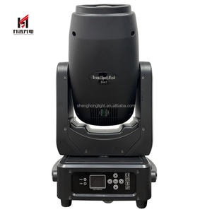 Lampe LED mobile de type faisceau RGB 300W, lampe de fête pleine couleur, 18 canaux DMX, Ra90 CRI pour les événements DJ, éclairage nocturne - Product Image 1