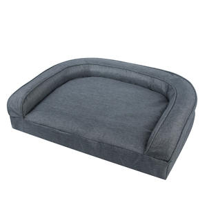Sofá cama de lino para mascotas, accesorio lavable, de lujo, cálido, a la moda - Product Image 3