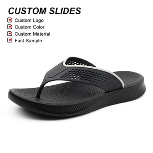 Sandales tongs pour hommes, fabrication OEM OLICOM, vente en gros, commande en gros, respirantes, douces, tongs d'intérieur et d'extérieur, tongs de plage et de piscine - Product Image 2