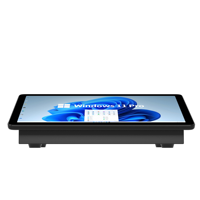 Fabrieksmodel F10 Intel N5095 10,1 inch touchscreen 8GB 128GB mini pc ventilatorloze industriële computer Windows 11 panel pc met RS232 Com